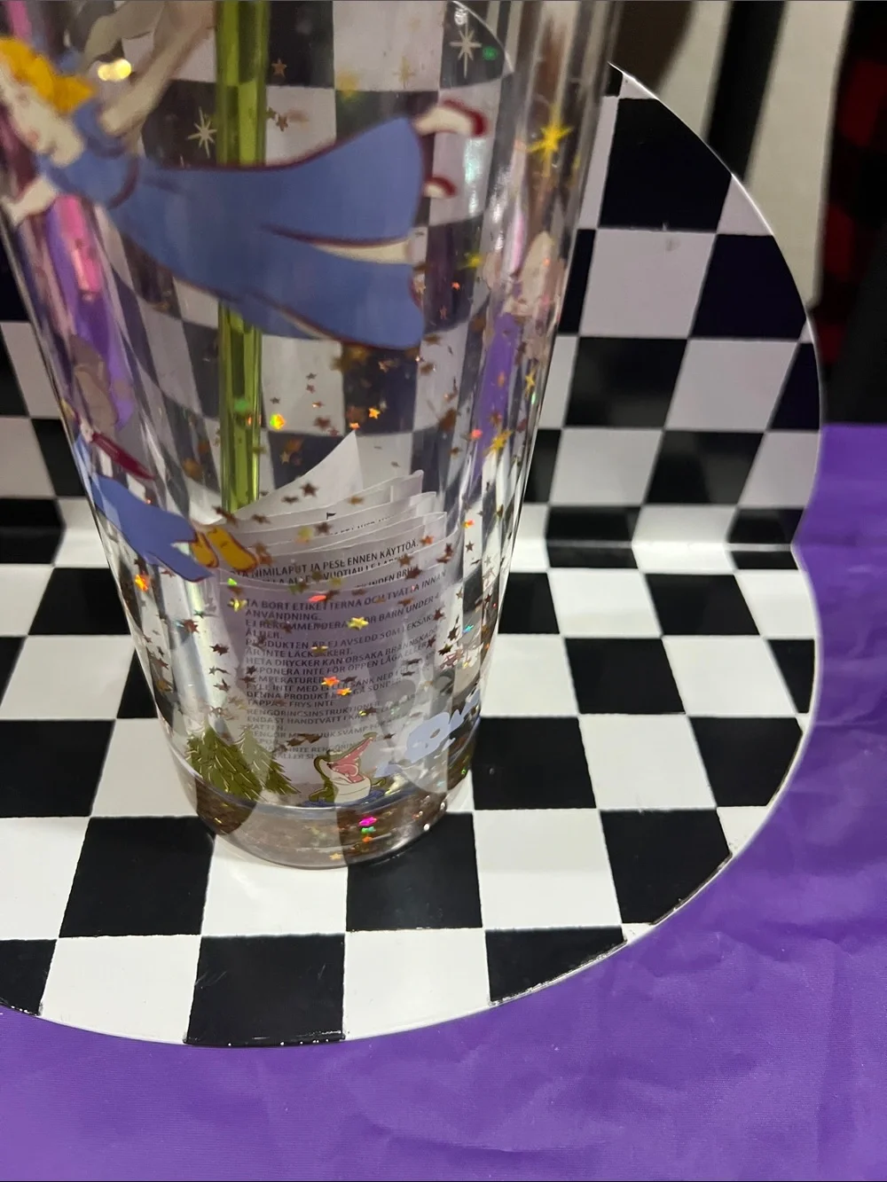 Disneyland 70th Anniversary Peter Pan withTinkerBell straw Tumbler